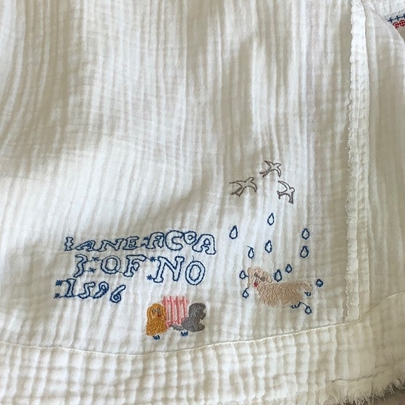 Johnny Was ,White Gauze Cotton Tunic,Sz L - Picture 10 of 10